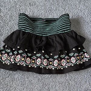 Justice Multicolored layered Bubble Skirt